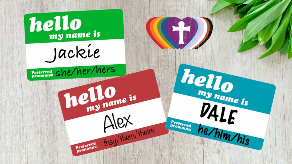 Pronoun Name Tags