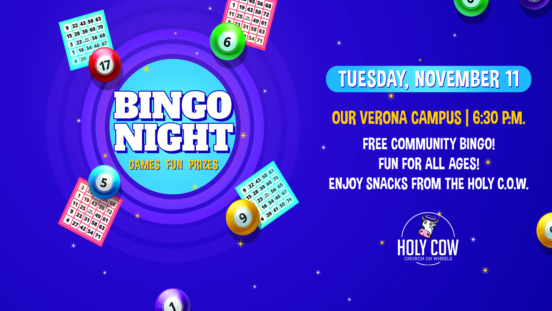 Free Community Bingo!